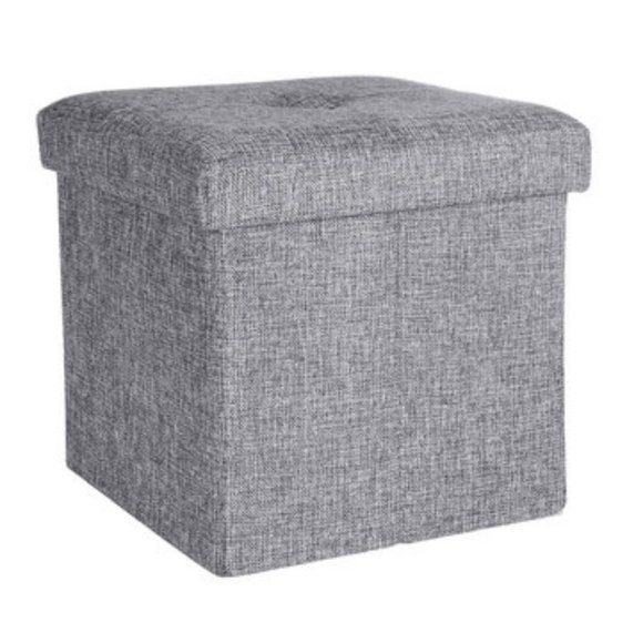Foldable Fabric Storage Stool Multifunctional - Picture 7 of 9